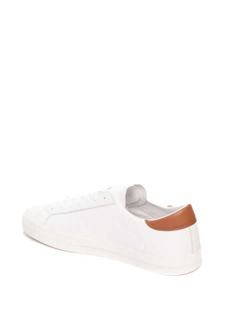 hill low calf vintage white/leather sneaker D.A.T.E. | HILL LOW U VINTAGECALF-WHT/CUO